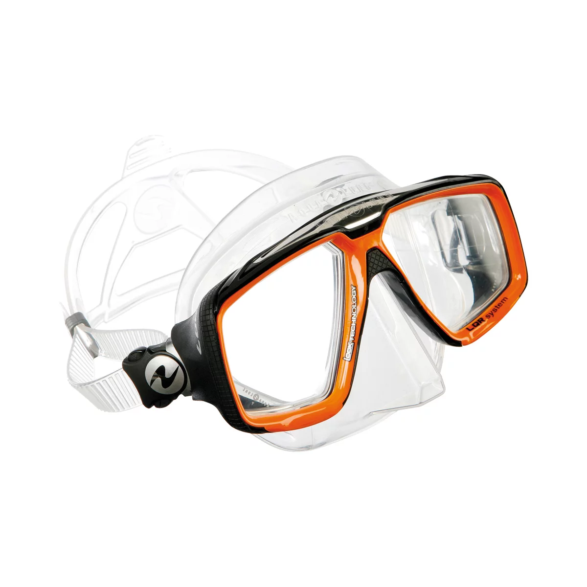 AQUALUNG Look E HD Tauchermaske – Rechtshänder Optik Mit -3,50 Stärke, Mehrfarbig