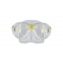 Cressi Marea Jr. Clear Silicon - Yellow - Frontansicht